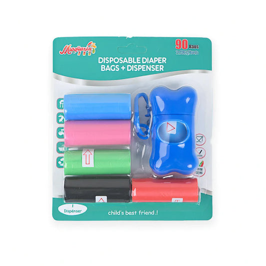 Diaper Dispenser With Diaper Bags