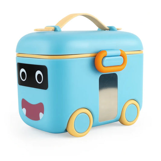 Bus Smile Milk Container